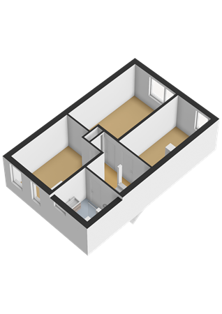 Floorplan - Punter 14 9, 8242 DD Lelystad